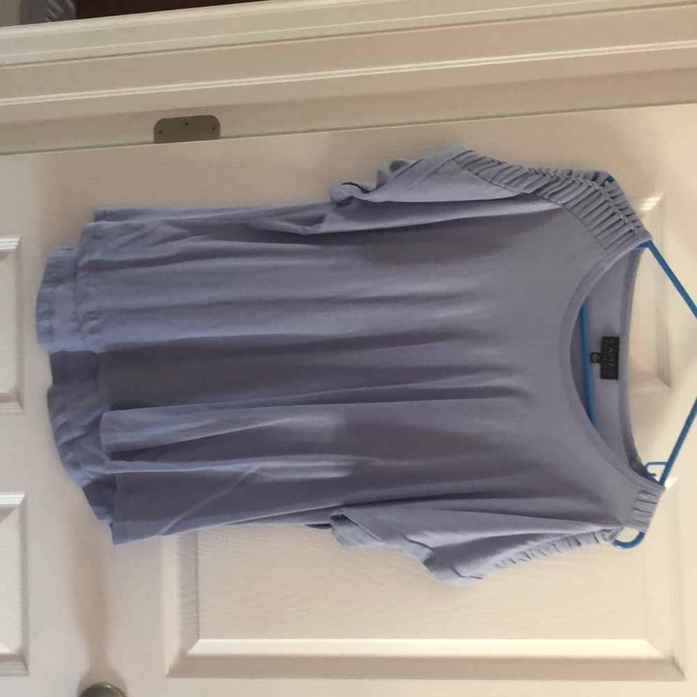 Light blue casual top